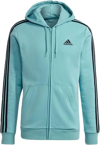 adidas mens Essentials Full Zip Hoodie Casual, Team Royal Blue/White, 4X-Large in Saudi Arabia