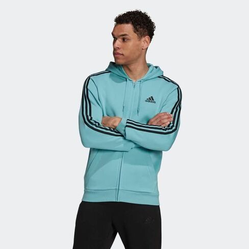 adidas mens Essentials Full Zip Hoodie Casual, Team Royal Blue/White, 4X-Large in Saudi Arabia