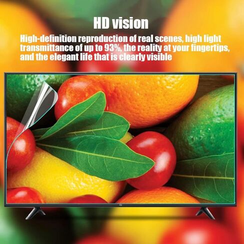 WZGLOD الأزرق الحظر الحظر واقي الشاشة المضاد للوهج لمكافحة UV حماية العيون فيلم تقليل التعب العين ، ل 4K Smart OLED ، LCD ، شاشات LED ، لا فقاعات in Kuwait