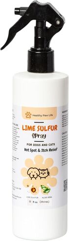 Classic's Lime Sulfur Spray Pet Care for Dry and Itchy Skin - Spotcare and Safe Solution for Dog, Cat, Puppy, Kitten, Horse (12 oz) in Saudi Arabia