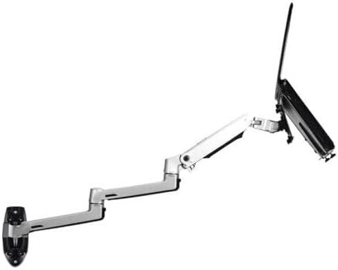 V63WT / XSJ8013WT Wall Mount Laptop Holder Ultra Long Arm Mechanical Spring Full Motion 2 in 1 Laptop Monitor Holder Lapdesk(XSJ8013WTS) in Saudi Arabia