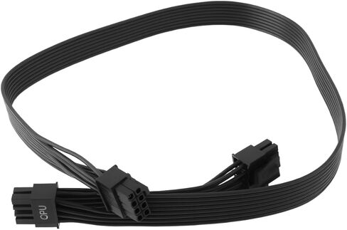 18AWG PSU 8 PIN ذكر إلى وحدة المعالجة المركزية 8 دبوس (4+4 دبوس) كابل طاقة وحدة المعالجة المركزية الذكور متوافق مع PSU Modular Seasonic in Kuwait