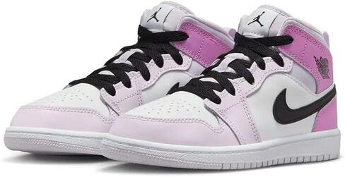 Jordan Nike Air 1 Pre School Shoes Barley Grape/Black-White DQ8424-501 in Saudi Arabia