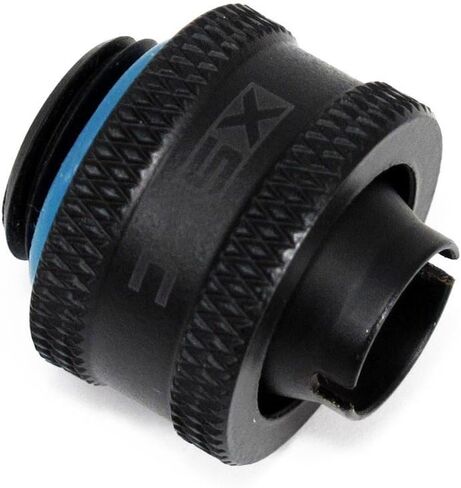 XSPC G1/4" to 7/16" ID, 5/8" OD Compression Fitting V2 for Soft Tubing, Chrome in Saudi Arabia