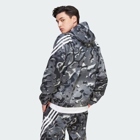 adidas Men's Future Icon All Over Printed Full-Zip Hoodie in Saudi Arabia