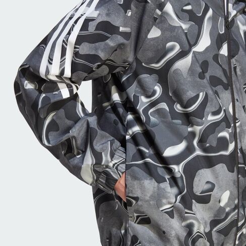 adidas Men's Future Icon All Over Printed Full-Zip Hoodie in Saudi Arabia