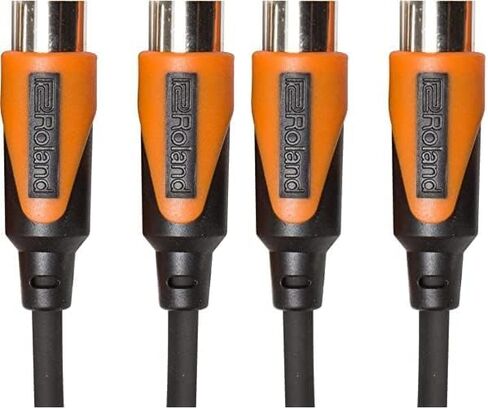 كابل MIDI من سلسلة رولاند بلاك، 10 قدم / 3 متر - RMIDI-B10 in Saudi Arabia