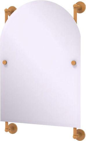 مرآة مثبتة على السكك الحديدية بدون إطار من Allied Brass P1000-27-94-LVN Prestige Skyline Collection، لافندر in Kuwait