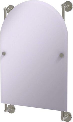 مرآة مثبتة على السكك الحديدية بدون إطار من Allied Brass P1000-27-94-LVN Prestige Skyline Collection، لافندر in Kuwait