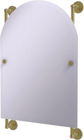 مرآة مثبتة على السكك الحديدية بدون إطار من Allied Brass P1000-27-94-LVN Prestige Skyline Collection، لافندر in Kuwait