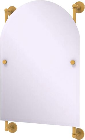 مرآة مثبتة على السكك الحديدية بدون إطار من Allied Brass P1000-27-94-LVN Prestige Skyline Collection، لافندر in Kuwait