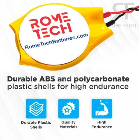 Rome Tech ML2020 CMOS Battery for Raspberry Pi 5 - BIOS RTC 25mAh ML2020 3.6V CMOS Battery with 2 Pin 2 Wire Cable in Saudi Arabia