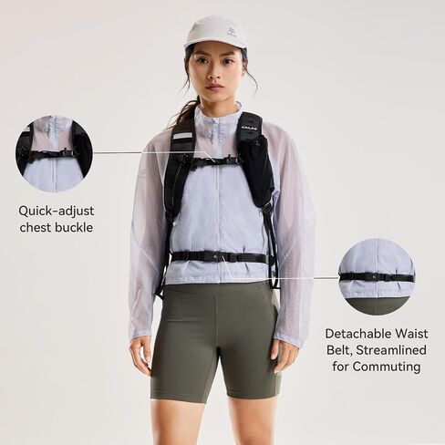KAILAS Far Mountain16L Lightweight Hiking Backpack Trekking Daypack Small Backpacks Traveling Camping Grey Lake Blue in Saudi Arabia