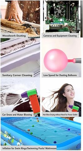 yoidesu electric air duster ، 300000 دورة في الدقيقة طائرة جافة جافة الجافة المنفخة المصغرة منفاخ 16000 مللي أمبير في الهواء in Saudi Arabia