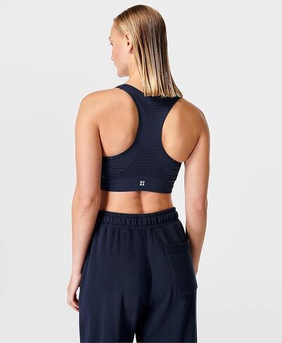 Sweaty Betty Women's Stamina Racer Back Medium Impact Workout Sports Bra in Saudi Arabia