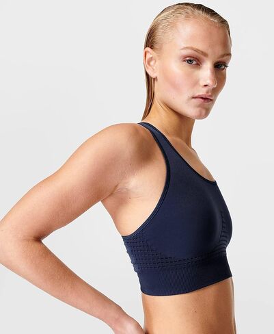 Sweaty Betty Women's Stamina Racer Back Medium Impact Workout Sports Bra in Saudi Arabia