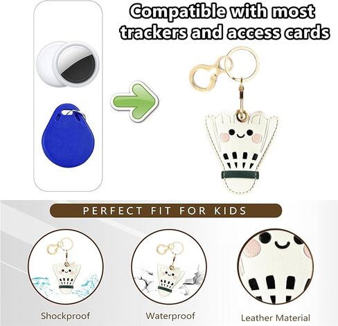 علبة حامل المفاتيح الجلدية متوافقة مع السمك الجوي ، غطاء واقعي لطيف مع مفاتيح الحبل ، حافلة ، مقالة GPS المضادة للخلع لمفاتيح المحفظة ، حقيبة ، حيوانات أليفة (الفراولة) in Kuwait