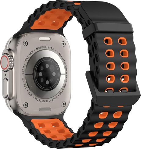 لا يوجد فرقة لفرقة Apple Watch Men Women SE Ultra 2 40mm 44mm 46mm 42mm 45mm 41mm 38mm 49mm Series 10 9 8 7 6 5 4 3 Iwatch Sport Slicone in Kuwait