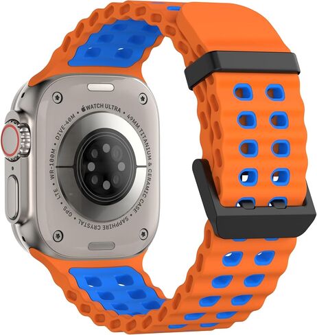 لا يوجد فرقة لفرقة Apple Watch Men Women SE Ultra 2 40mm 44mm 46mm 42mm 45mm 41mm 38mm 49mm Series 10 9 8 7 6 5 4 3 Iwatch Sport Slicone in Kuwait