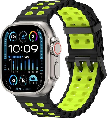 لا يوجد فرقة لفرقة Apple Watch Men Women SE Ultra 2 40mm 44mm 46mm 42mm 45mm 41mm 38mm 49mm Series 10 9 8 7 6 5 4 3 Iwatch Sport Slicone in Kuwait