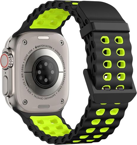 لا يوجد فرقة لفرقة Apple Watch Men Women SE Ultra 2 40mm 44mm 46mm 42mm 45mm 41mm 38mm 49mm Series 10 9 8 7 6 5 4 3 Iwatch Sport Slicone in Kuwait