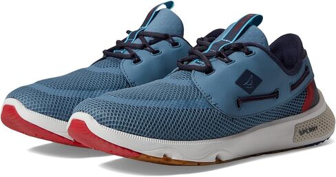 Sperry Women's 7 Seas 3-Eye Sneaker, White, 9 in Kuwait