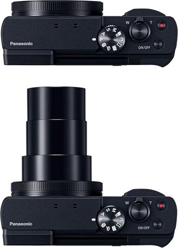 Panasonic Compact Digital Camera LUMIX TZ90 Optical 30 مرة أسود DC-TZ90-K (ضمان استيراد اليابان) in Kuwait