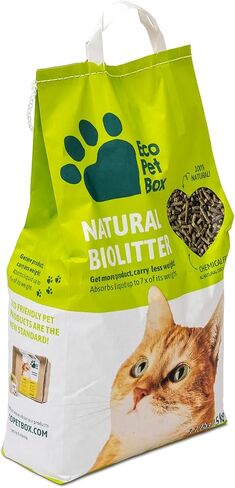 Bio Litter, Natural Wood & Hay Pellets, 6.6lb in Saudi Arabia