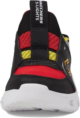 Skechers Boy's Hypno-Flash 2.0-Brisk-Brights Sneaker, Black/Blue/Lime, 2 Little Kid in Saudi Arabia