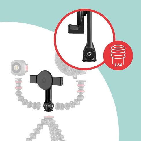 JOBY GripTight GorillaPod Phone Holder Pour MagSafe Super Fast and Complete Vlogging Solution, Mobile Phone Stand, Desk Accessories, Compatible with iPhone 12, 13 and 14 in Kuwait