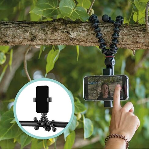 JOBY GripTight GorillaPod Phone Holder Pour MagSafe Super Fast and Complete Vlogging Solution, Mobile Phone Stand, Desk Accessories, Compatible with iPhone 12, 13 and 14 in Kuwait