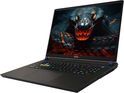 MSI Vector 17 HX Gaming Laptop ، Intel I9-14900HX ، 64 GB DDR5 RAM ، 2 TB PCIE SSD ، 17 " in Saudi Arabia