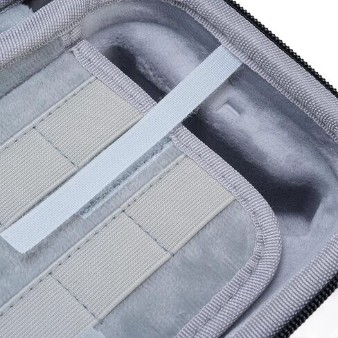 Asixxsix Carrying Case for and OLED, Larger Capacity Portable Travel Carry Case, EVA Hard Shell Protective Pouch Case Holds 20 Game Cartridge (Dark Blue) in Saudi Arabia