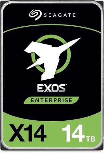 ST14000NM0048 Seagate 14tb SAS 12 GB/S (وليس SATA) EXOS X14 (جديد مع الضمان) 3.5 بوصة 7200 دورة في الدقيقة 256 ميجابايت 512E in Kuwait