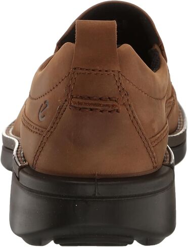 حذاء بدون كعب رجالي من ECCO Fusion Apron Toe سهل الارتداء، أسود، 10-10.5 in Kuwait
