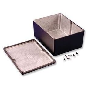 HAMMOND 1550WGBK ENCLOSURE, INSTRUMENT, ALUMINIUM, BLACK
