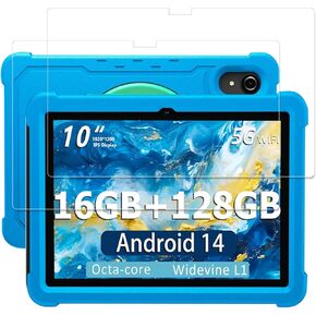 [2 Pack] Screen Protector for HUIHUANG E10 Android Tablet 10 Inch Tempered Glass Film, Screen Protector for HUIHUANG E10 Tablet Anti-Scratch & Sensitive & 9H Hardness