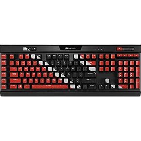 Skinit Decal Skin Compatible with K95 RGB Platinum Mechanical Gaming Keyboard - Skinit Originally Designed Trinidad and Tobagao Flag Distressed Design