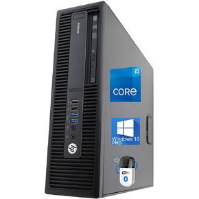 HP 600 G2 ProDesk SFF Desktop, Intel Quad-Core i5 6500 Upto 3.6GHz, 32GB RAM, 1TB SSD, HD Graphics 530 4K / 3-Monitor Support, Wi-Fi, Bluetooth, HDMI, DisplayPort - Windows 10 Pro (RENEWED)