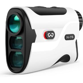 WOSPORTS Golf Rangefinder with Slope - 1200/1500 Yards Laser Range Finder Golf with Magnetic Strap, Flag Pole Locking Vibration