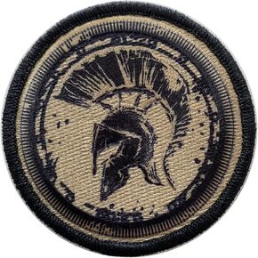 Molon - Helmet - 3" Circle Tactical Morale Patch - Black