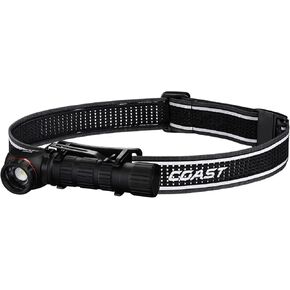 Coast TXM50R 1250 Lumen Rechargeable LED Headlamp with Magnetic Base