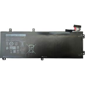 H5H20 Battery Replacement for Dell XPS 15 7590 9550 9560 9570 Precision 5510 5520 5530 5540 Inspiron 15 7500 7501 7590 7591 Vostro 7500 7590 Series 6GPTY 62MJV M7R96 5D91C 56Wh 11.4V 3-Cells