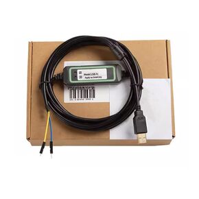 USB-FC for FC-051PK75 Series Inverter Programming Cable Debugging Cable Download Cable Data Cable Soft Cable Gold-Plated Plug FT232RL Chip Stabilized 3 Meter