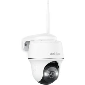 REOLINK Argus PT Ultra, 4K Security Camera, Wireless Outdoor Camera, 360° Pan & Tilt, 2.4/5 GHz Dual Band Wi-Fi, Smart Detection, No Monthly Fee, 6W Solar Panel Compatible (Not Included) (Renewed)