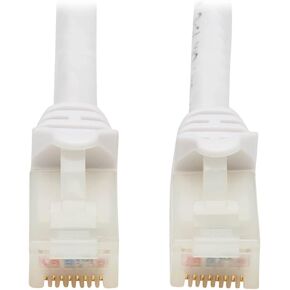 Tripp Lite, Safe-IT, Cat6a Ethernet Cable, 10G Certified Snagless, UTP (RJ45 M/M), White, 5 Feet / 1.5 Meters, Limited Life Manufacturer's Warranty (N261AB-005-WH)
