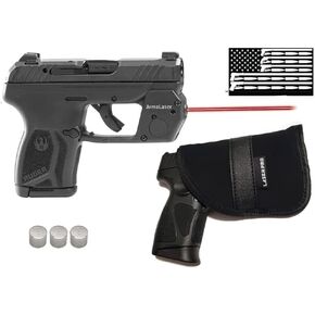Concealed Red Laser Kit for Ruger LCP Max Pistols with TR39 ArmaLaser, LASERPRO Pocket Laser Holster & 2 Extra Batteries