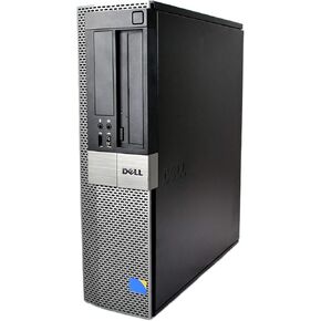 Dell Optiplex (Intel Dual Core CPU 3.0GHz, New 4GB Memory, 1TB HDD, DVD, Windows 10 Home Edition) (Renewed)