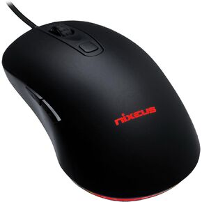 Nixeus Revel Gaming Mouse PMW 3360 for Windows & Mac OS, Matte White
