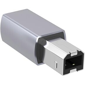 USB C to USB B Adapter USB Type C Female to USB B Male Converter USB C to USB 2.0 B Data Sync Adapter for Printer
